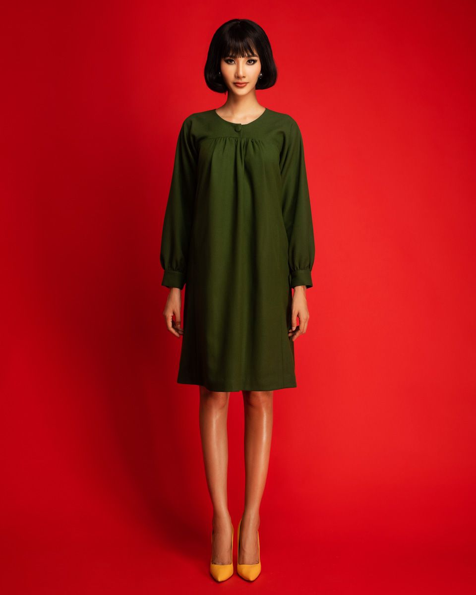 Đầm Ruby Xanh  I Can And I Will