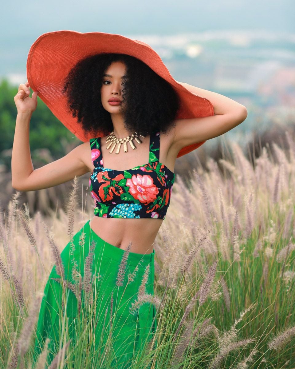 Áo Kiểu Gấm Nhiều Màu Into The Wood