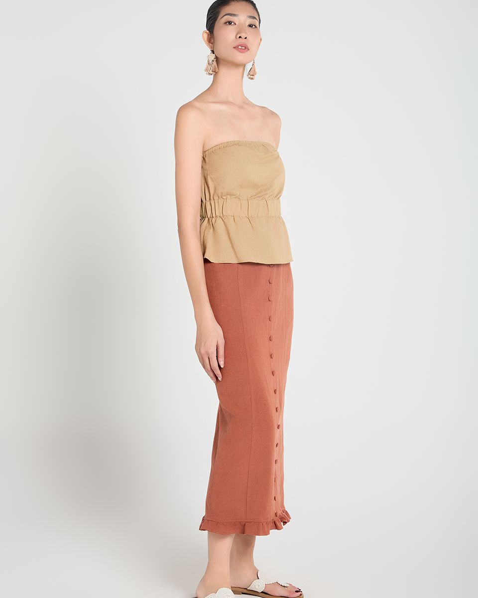 Áo Kiểu Linen Be A Touch Of Effortless Elegance