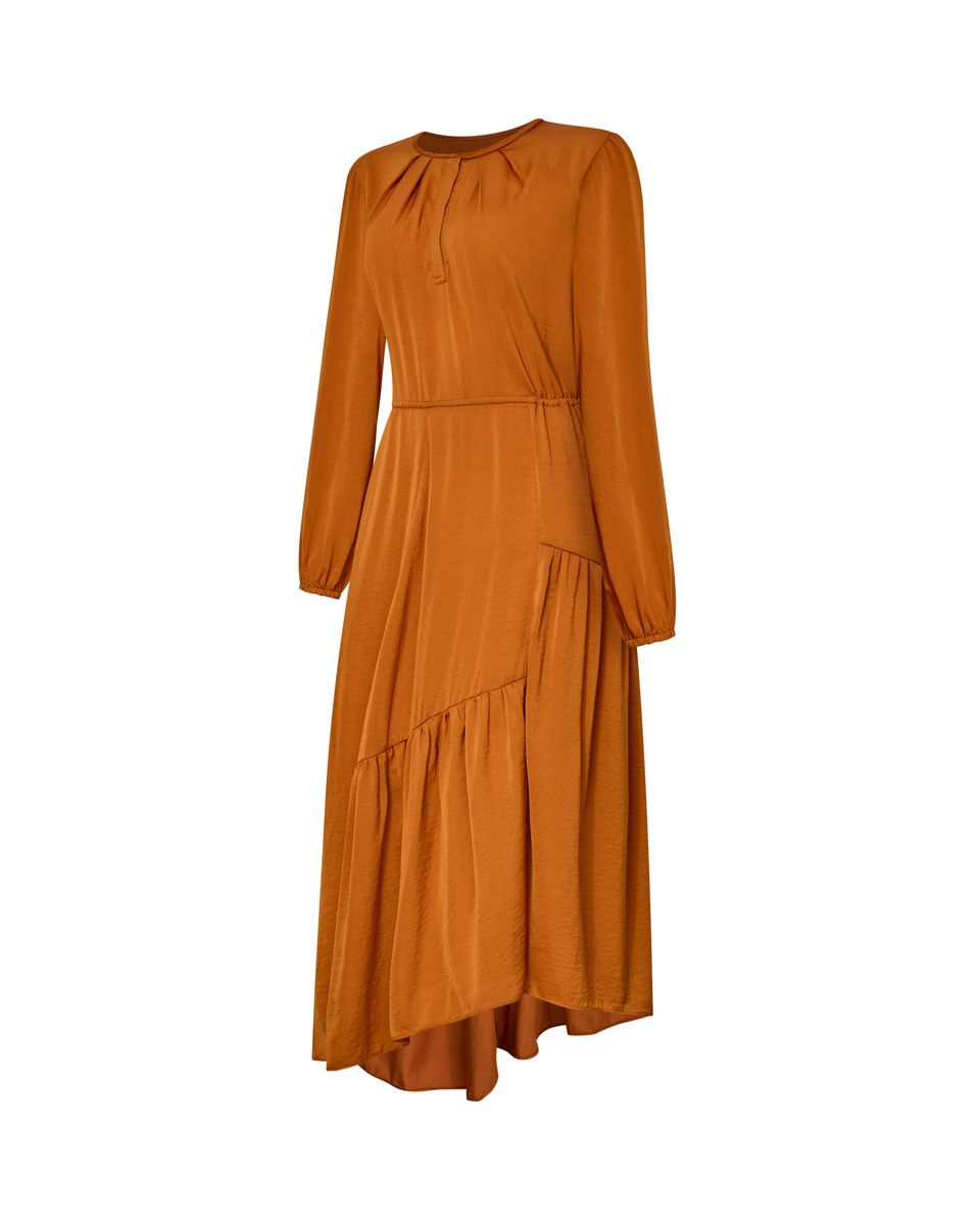 Đầm Lụa Cam Ngói