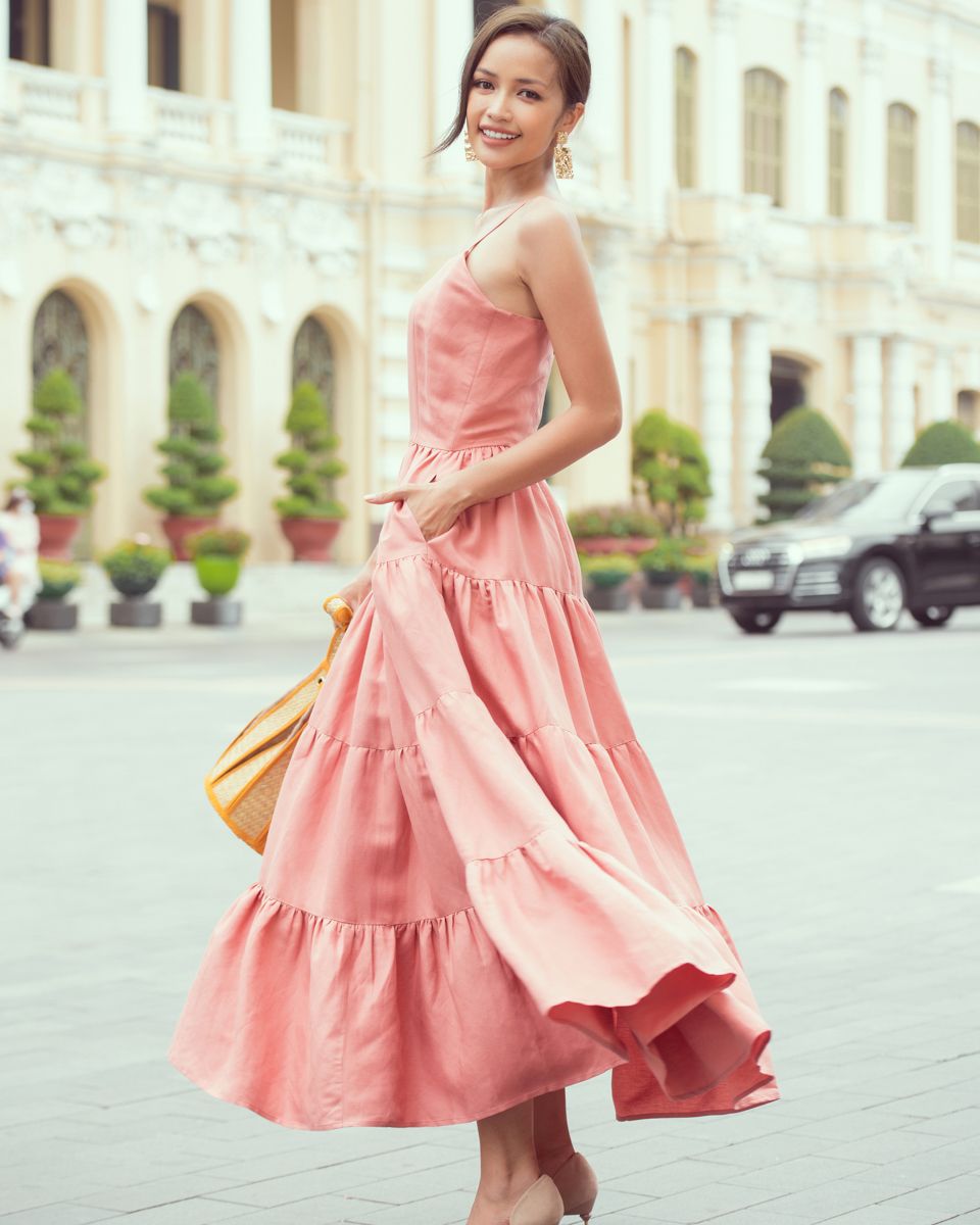 Đầm Linen Ruốc City Girls