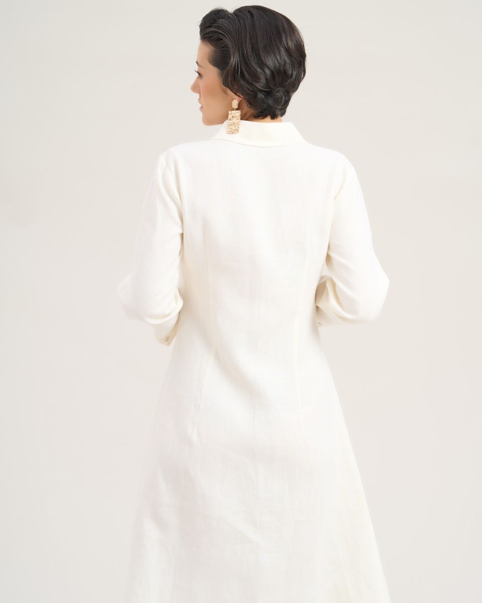 Đầm Linen Trắng