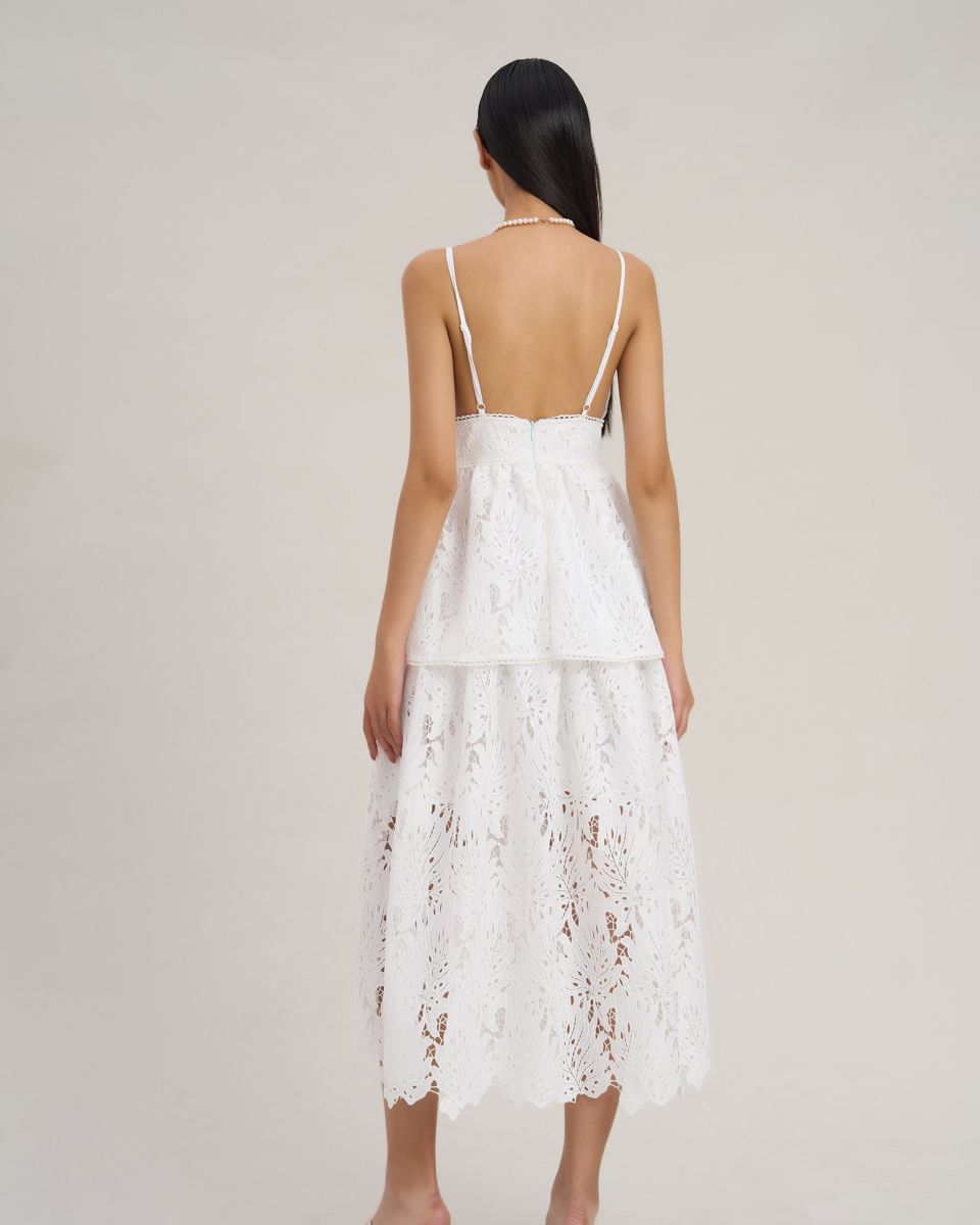 Đầm Ren Nữ Trắng The  Art Of Styling