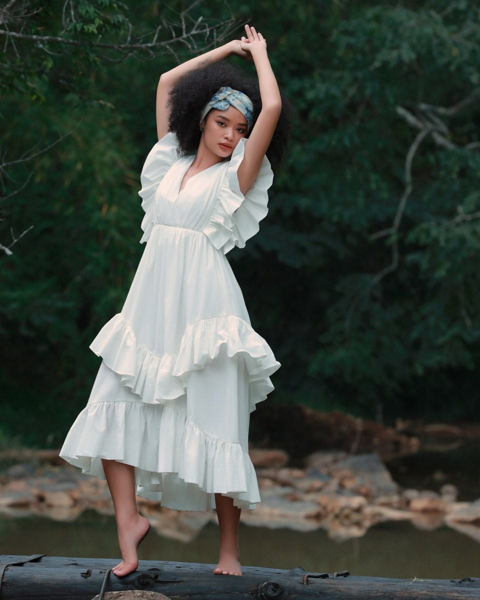 Đầm Kate Nữ Trắng Into The Wood