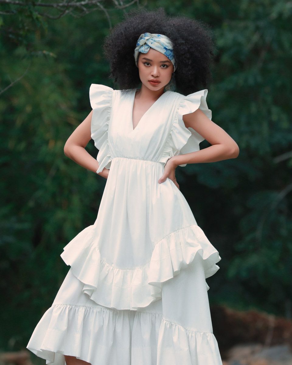 Đầm Kate Nữ Trắng Into The Wood