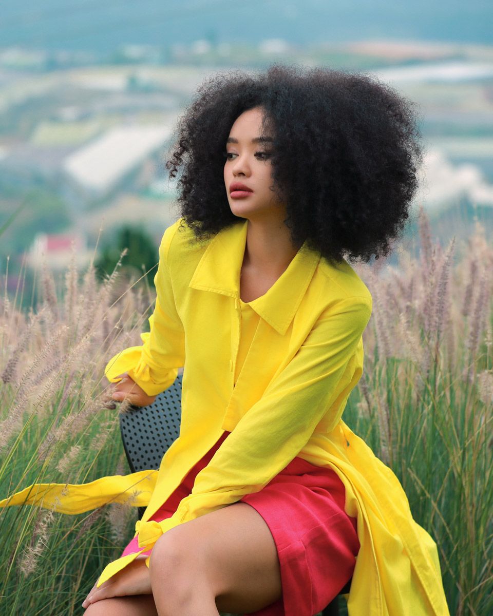 Đầm Linen Vàng Into The Wood