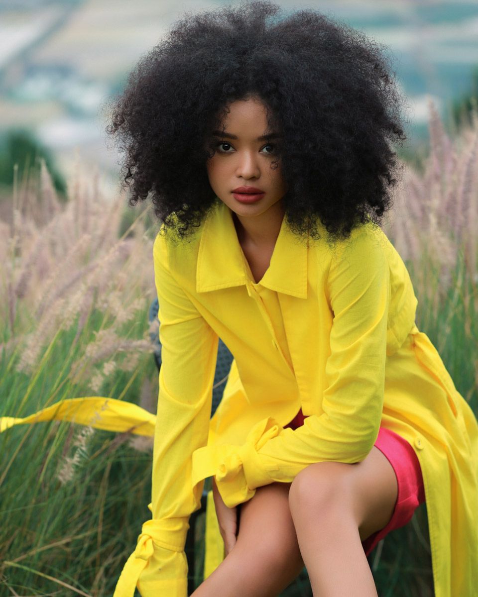 Đầm Linen Vàng Into The Wood