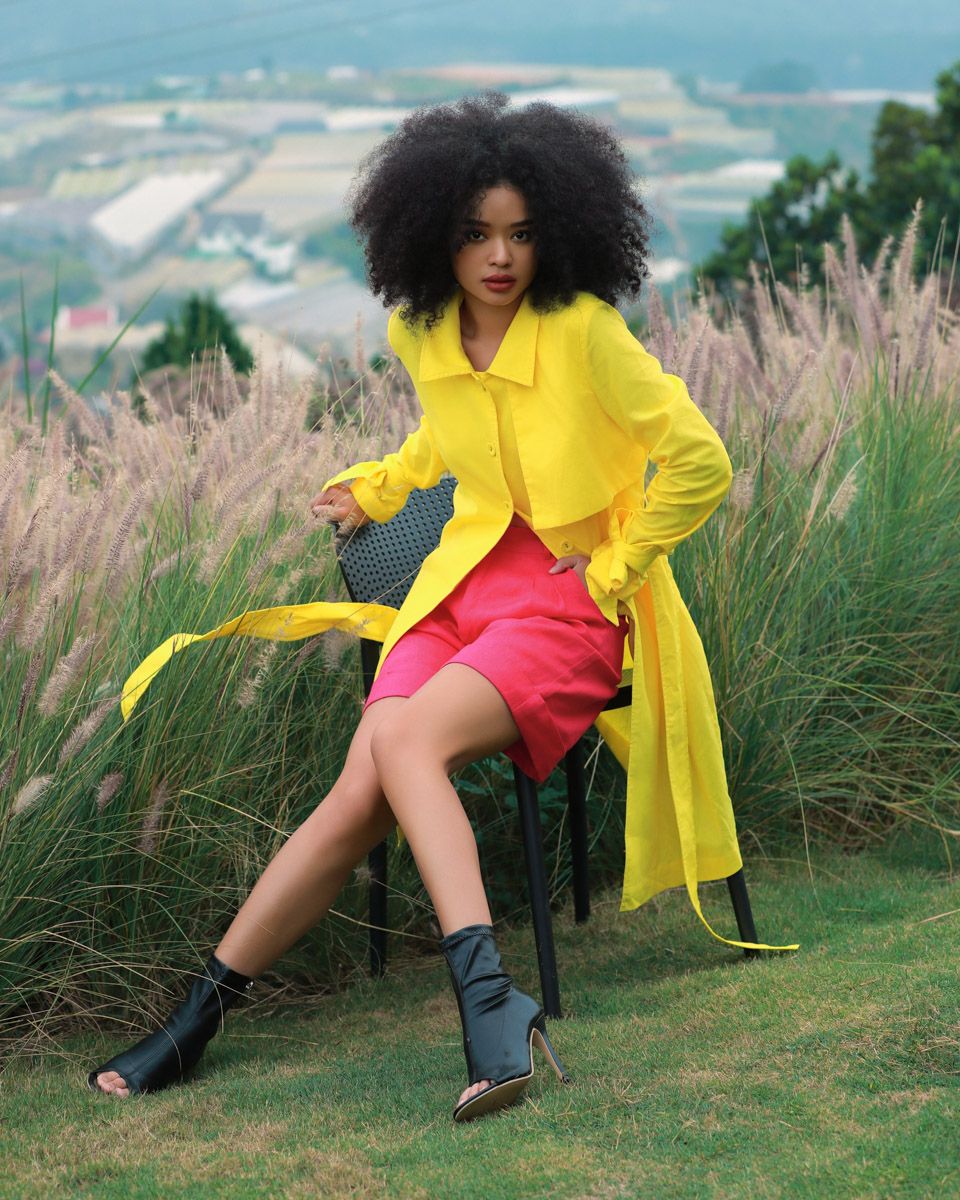 Đầm Linen Vàng Into The Wood