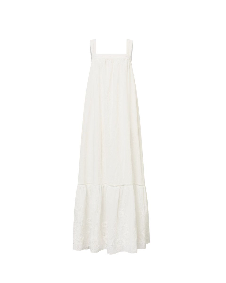 Đầm Linen Trắng