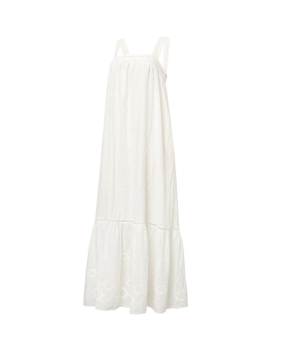 Đầm Linen Trắng