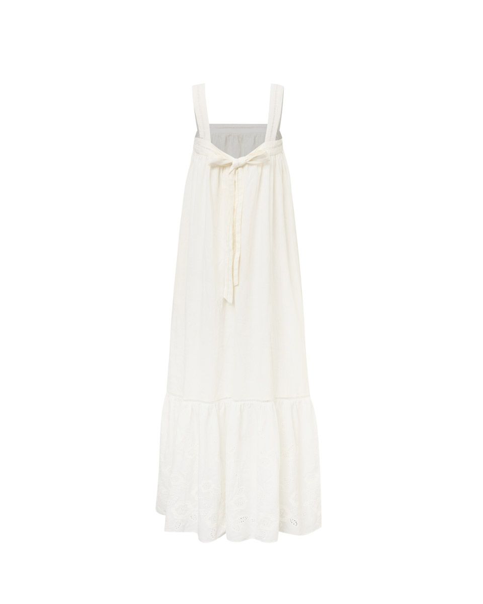 Đầm Linen Trắng