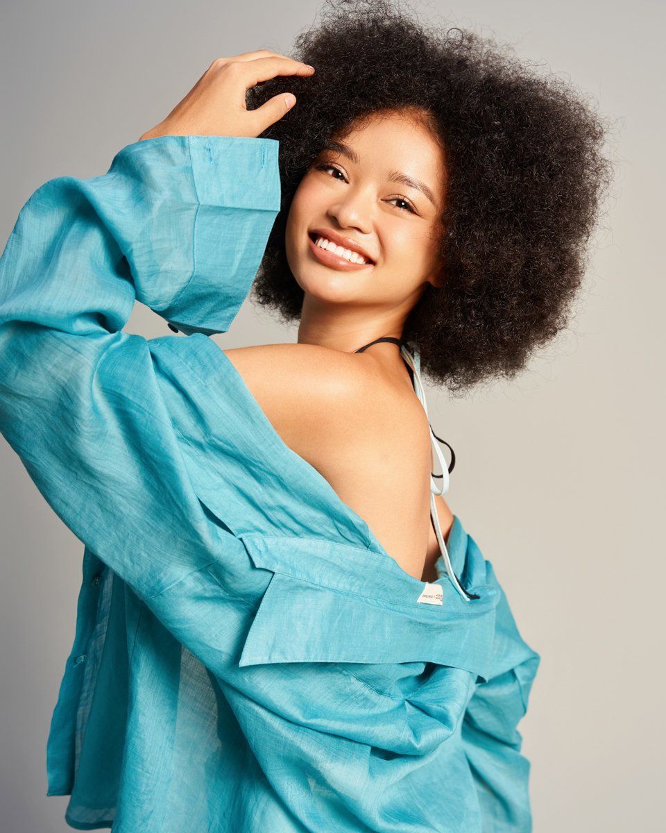 Áo Sơ Mi Linen Ngọc Lợt De Soleil