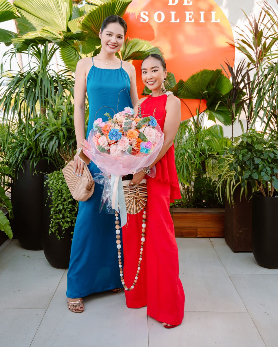 Đầm Nữ Lụa Xanh Dương De Soleil