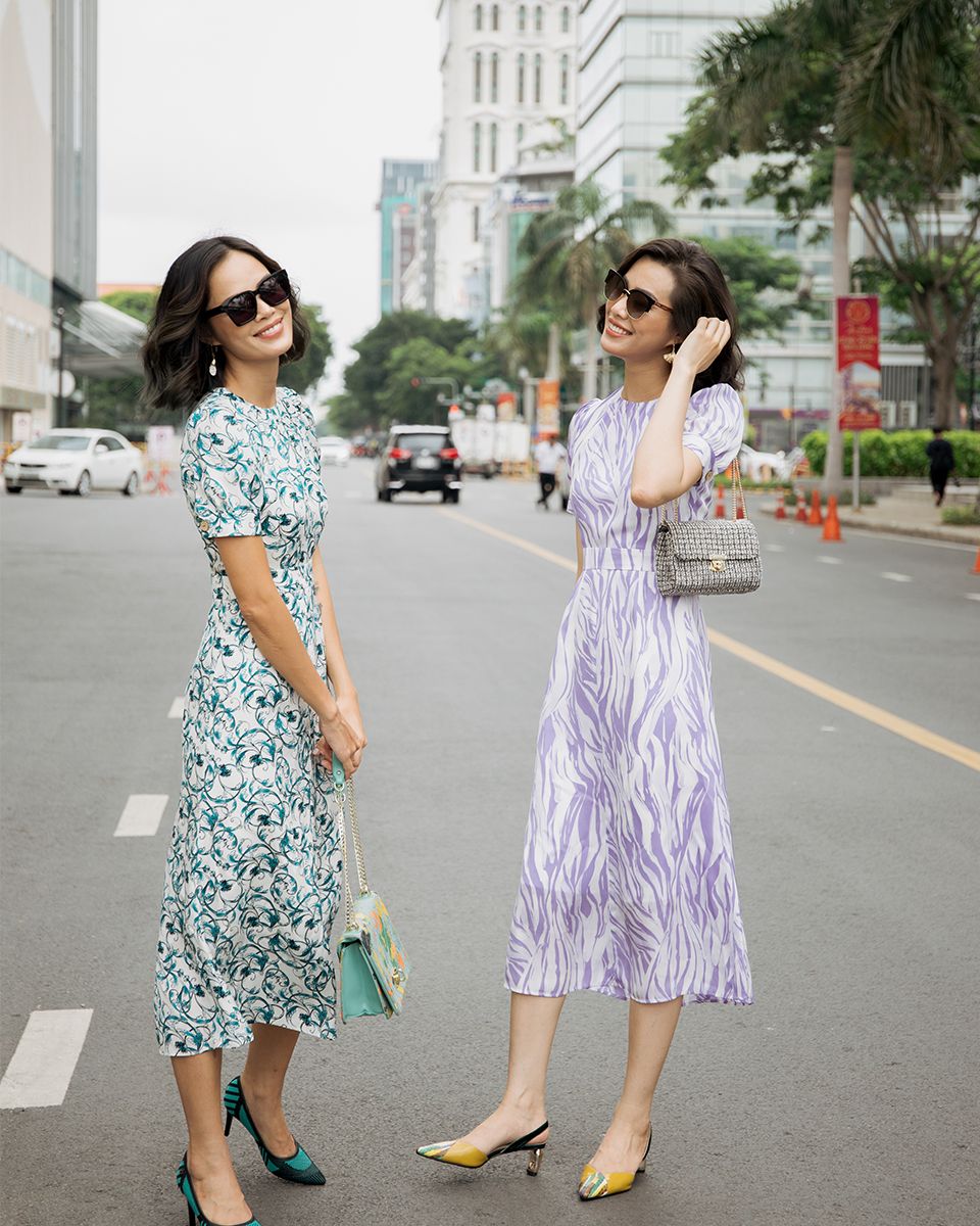 Đầm Lụa Xanh Pride