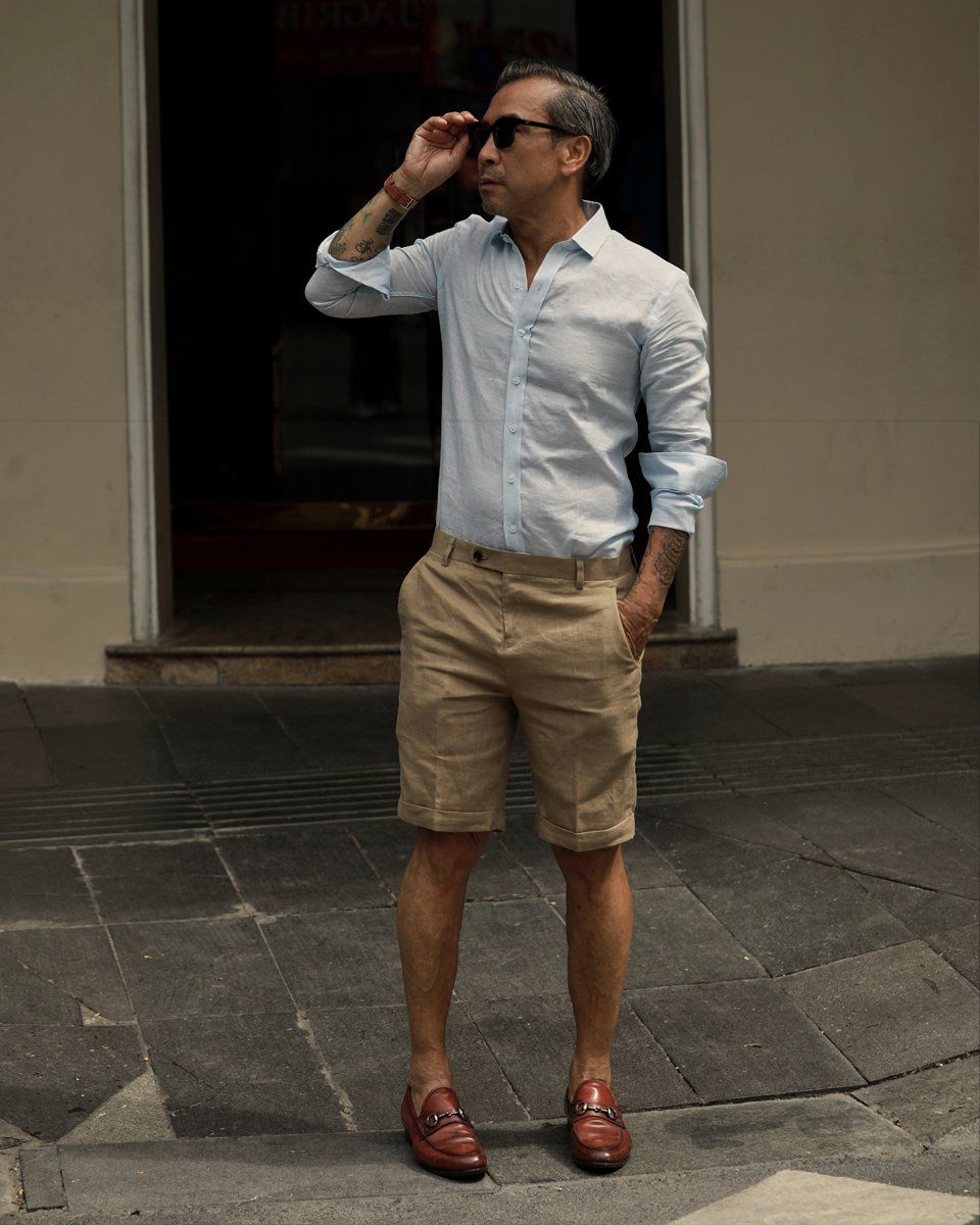 Quần Linen Kem Tender Drit