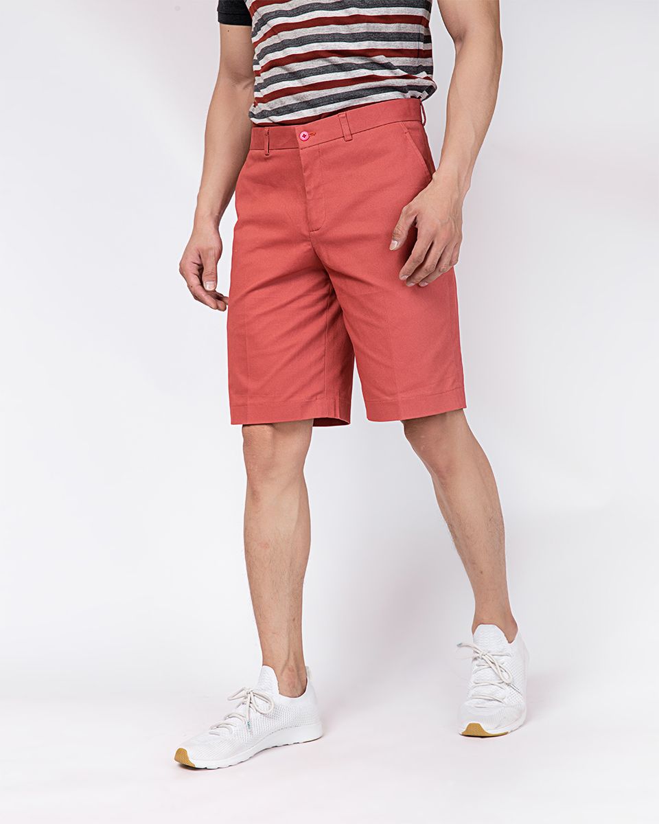 Quần Short Nam Kaki Đỏ