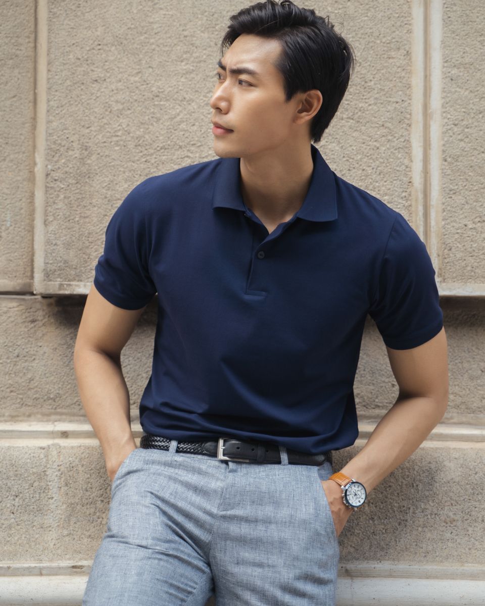 Quần Dài Nam Linen Xám New Breeze