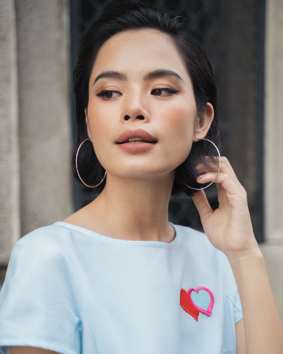 Đầm Linen Xanh Becoming Unveil