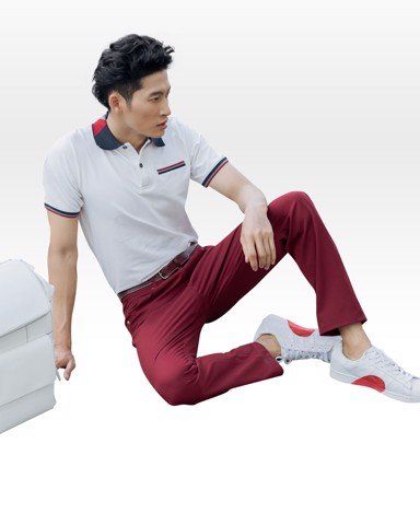 Quần Dài Linen Đỏ Free Fly