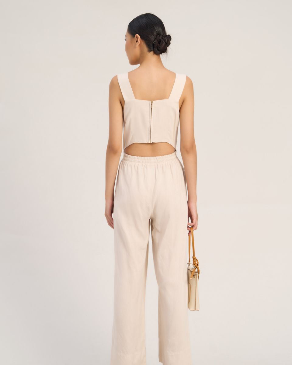 Jumpsuit Linen Kem The  Art Of Styling