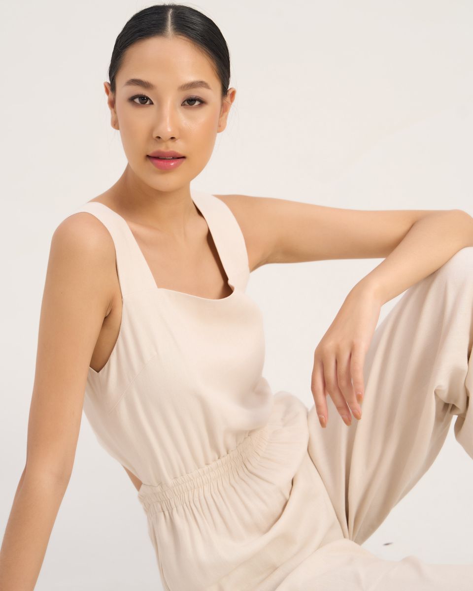 Jumpsuit Linen Kem The  Art Of Styling