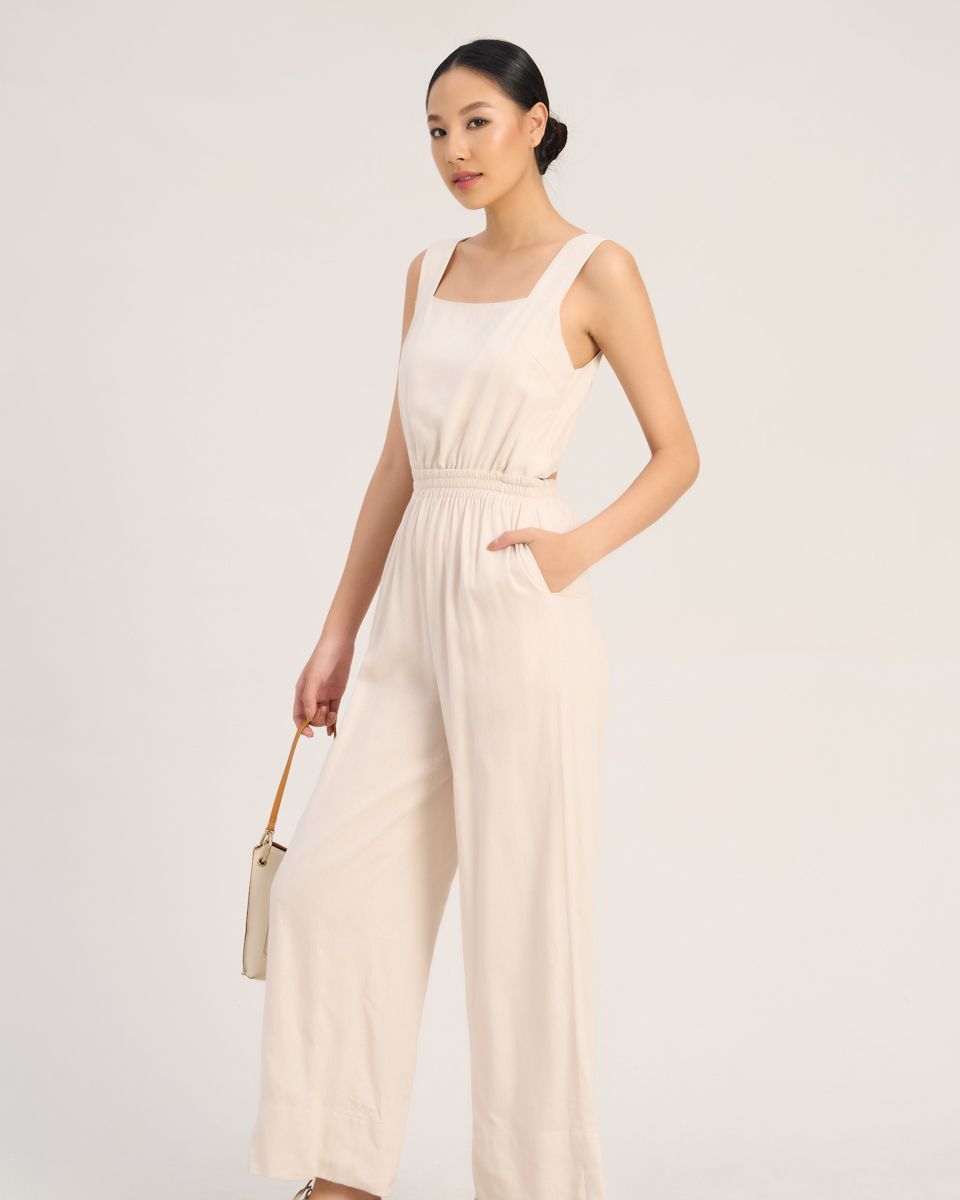 Jumpsuit Linen Kem The  Art Of Styling