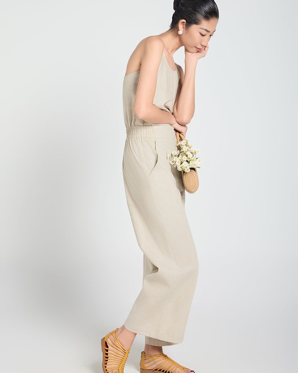 Jumpsuit Linen Kem A Touch Of Effortless Elegance