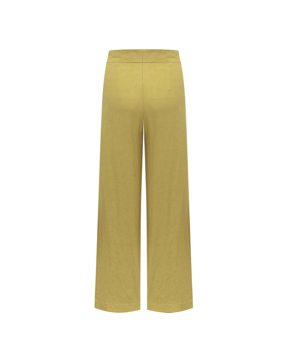 Quần Dài Nữ Linen Dưa Cải