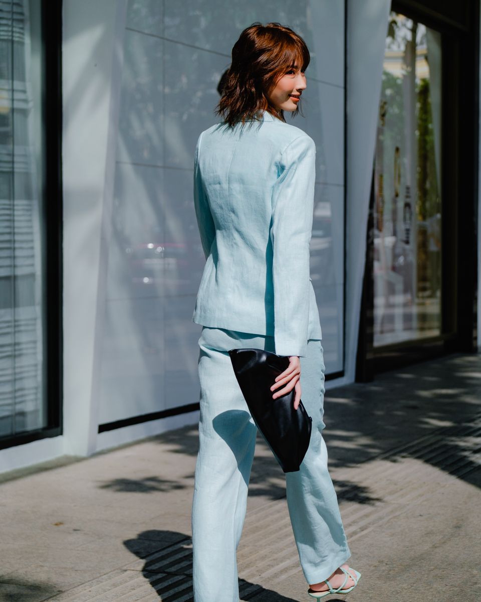 Quần Linen Xanh Pastel Hương Mùa Hè