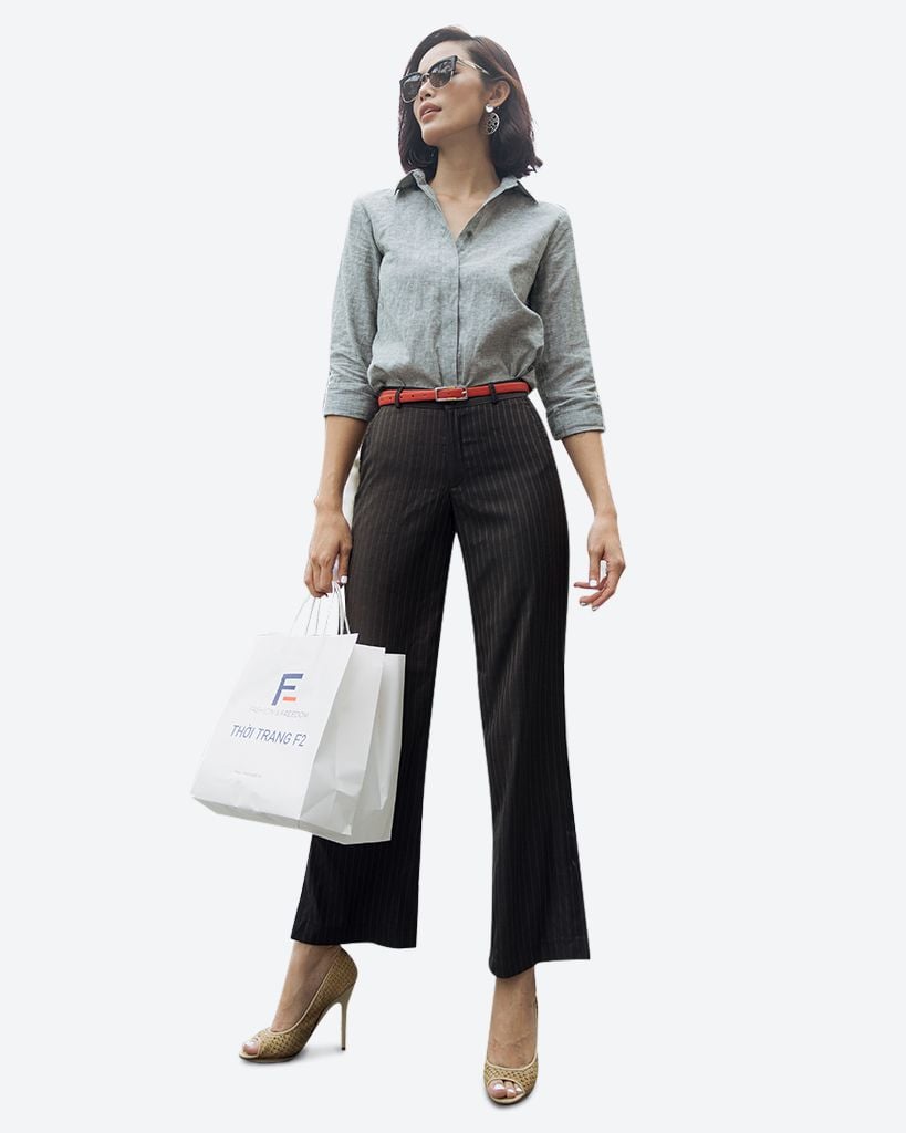Quần Linen Đen Pride
