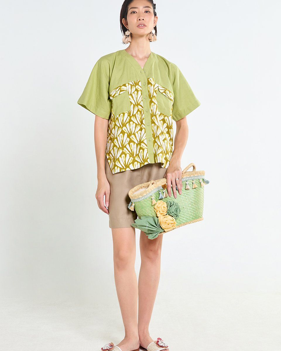 Quần Short Linen Nữ Be Tender Drit