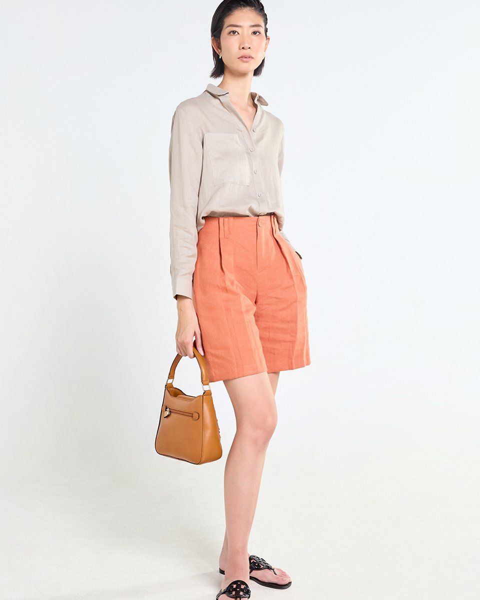 Quần Linen Cam Tender Drit