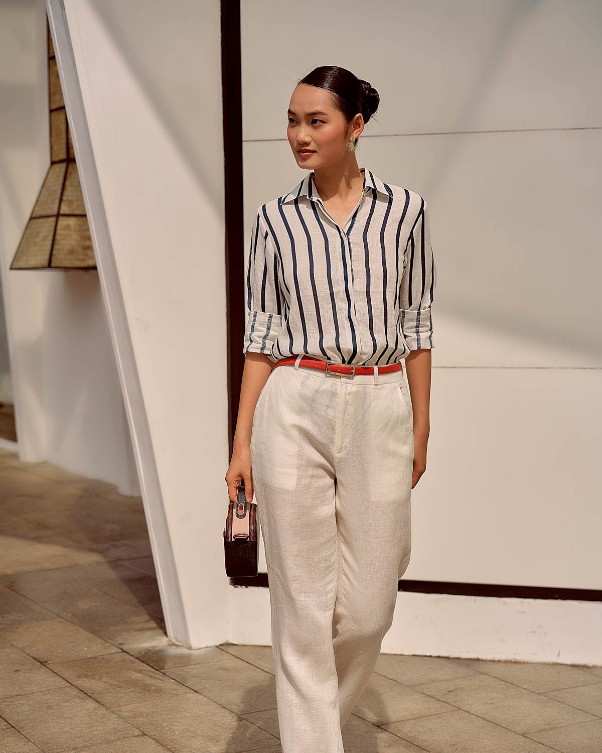 Chỗ Sỉ áo Sơ Mi Nữ Linen Màu Trắng Thái Bất Hủ ANNSHOPVN #15 Chỗ Sỉ áo Sơ Mi Nữ Linen Màu Trắng Thái Bất Hủ ANNSHOPVN