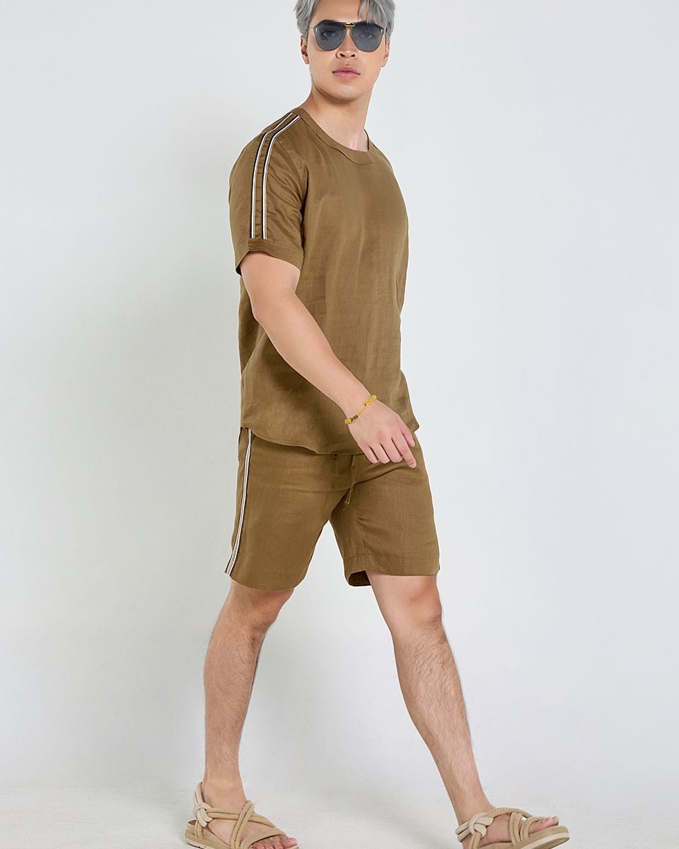 Quần Short Nam Xanh Rêu Tender Drit