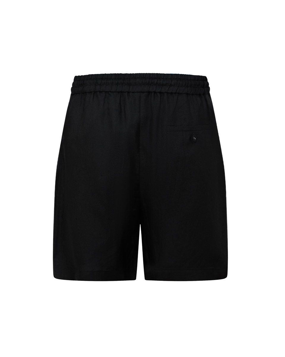 Quần Short Nam Linen Đen