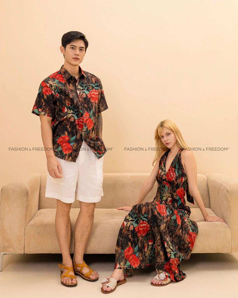 Quần Short Nam Linen Trắng