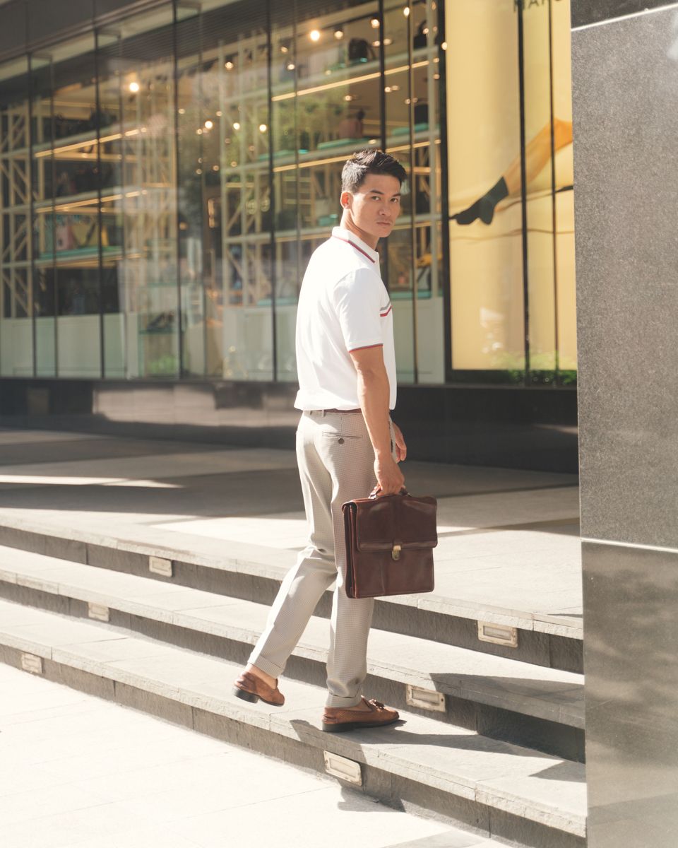 Quần Dài Kaki Caro Xám New Ways