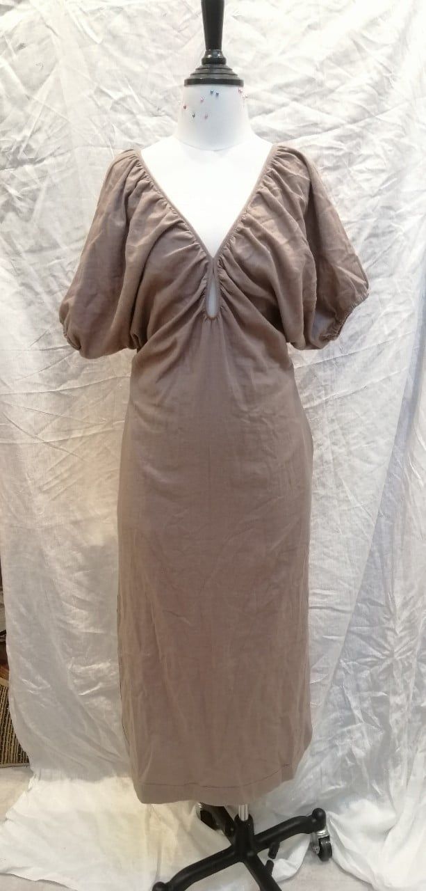 Đầm Linen Ruốc