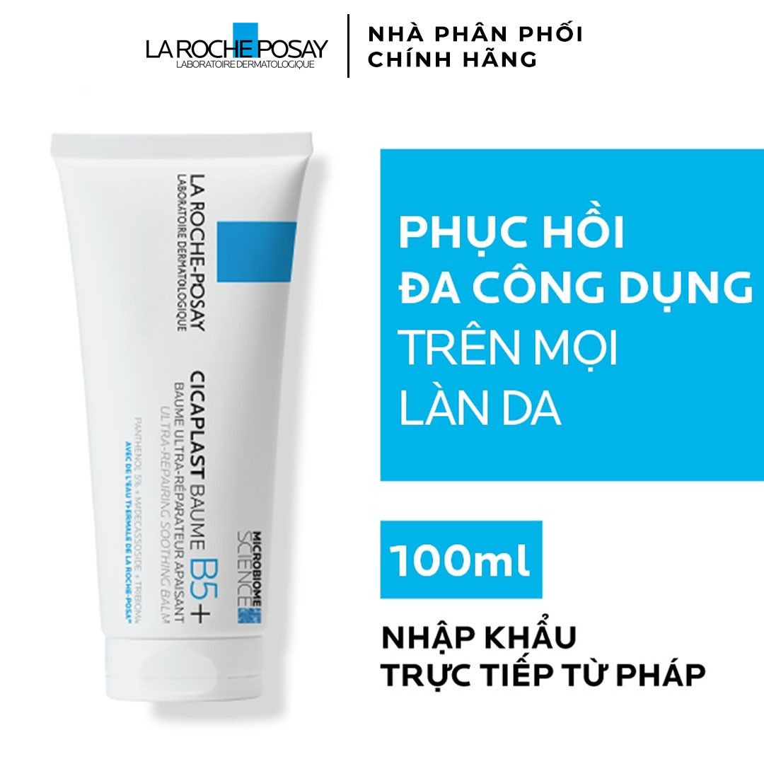  Kem Dưỡng La Roche Posay Làm Dịu Và Phục Hồi Da Kích Ứng Nhạy Cảm Cicaplast Baume B5+ Soothing Repairing Balm 100ml 