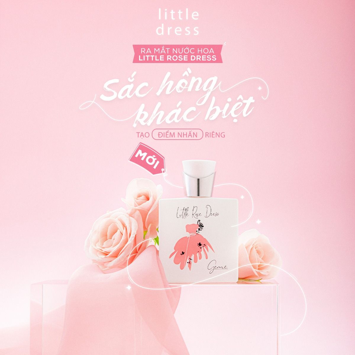  Nước hoa Nữ Gennie Little Rose Dress 50ml 