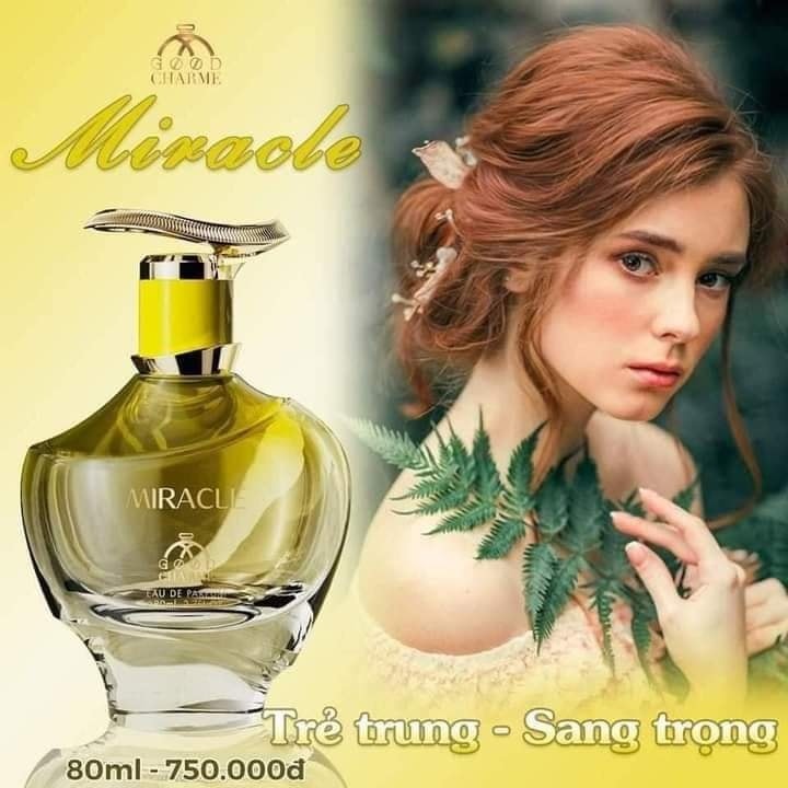 Nước Hoa Nữ Charme Miracle 80ml