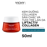  Kem Dưỡng Vichy Collagen Chuyên Biệt Dành Cho Cả Ngày Và Đêm Cải Thiện Dấu Hiệu Lão Hóa Do Thiếu Hụt Collagen 50ml 