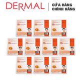  Mặt Nạ Dermal Tinh Chất Q10 Ngăn Ngừa Lão Hóa Da Q10 Collagen Essence Mask 23g - 10 Miếng 