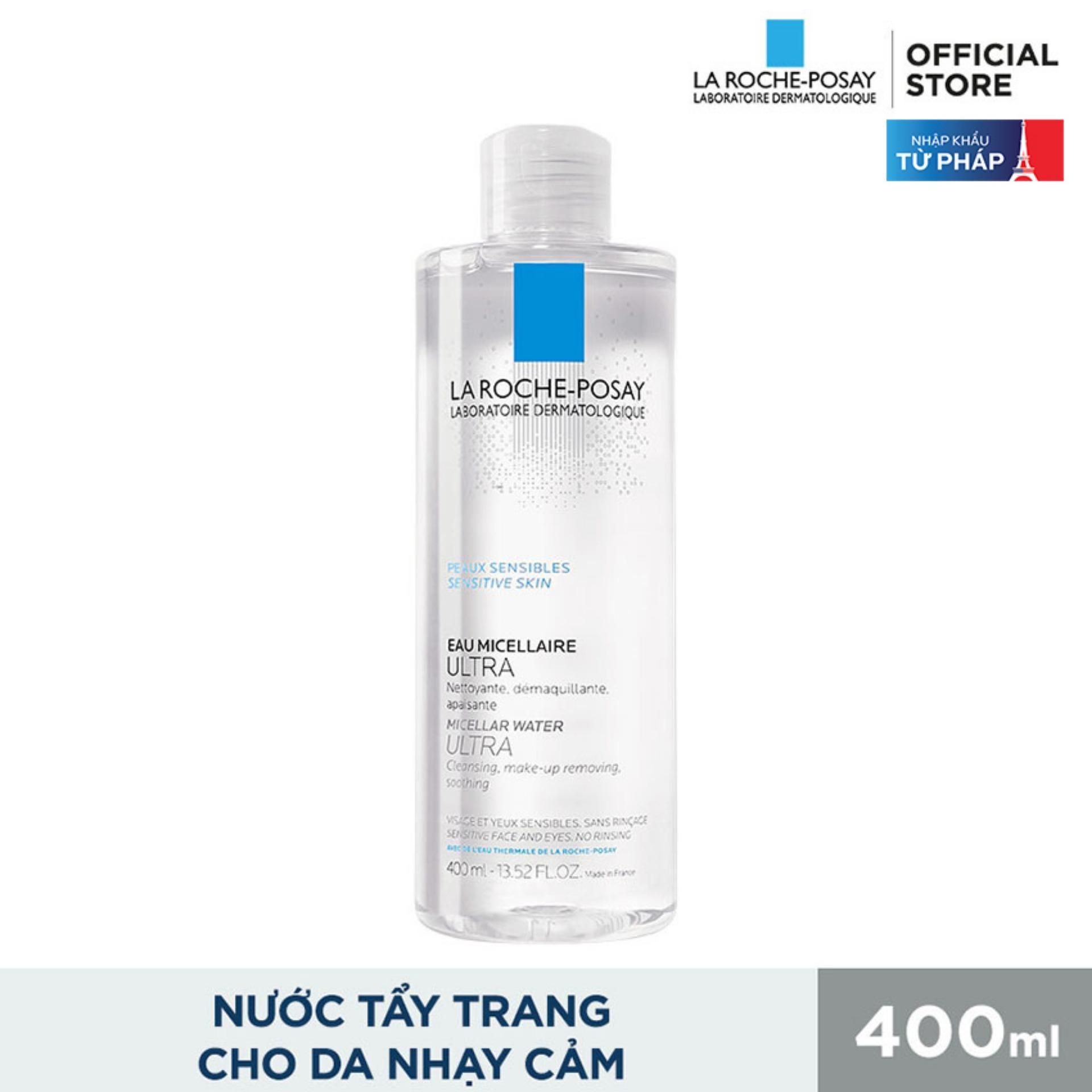  Nước Tẩy Trang Giàu Khoáng Cho Da Nhạy Cảm La Roche Posay Micellar Water 400ml 