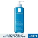  Gel Rửa Mặt Tạo Bọt Làm Sạch Dành Cho Da Dầu Nhạy Cảm La Roche Posay Effaclar Purifying Foaming Gel For Oily Sensitive Skin 400ml 