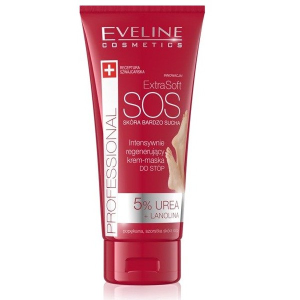  Kem dưỡng da tay Eveline Extra Soft SOS siêu mềm mịn 100ml 