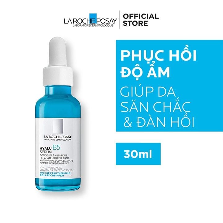  Serum La Roche Posay Giúp Tái Tạo và Phục Hồi Da Hyalu B5 Serum 30ml 