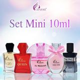  Set Nước Hoa Charme Mini Dạng Chấm (5 chai ngẫu nhiên x 10ml) 