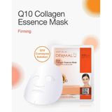  Mặt Nạ Dermal Tinh Chất Q10 Ngăn Ngừa Lão Hóa Da Q10 Collagen Essence Mask 23g - 10 Miếng 