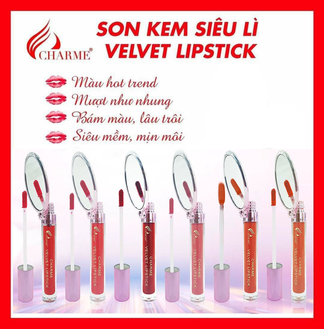 Son Kem Lì Charme Velvet Lipstick